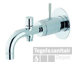 Cisal Step Inbouw Badmengkraan Rvs ST0011302A