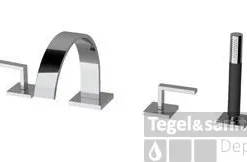 Cisal Wave 4-gats Badrandcombinatie RVS WA0002612A