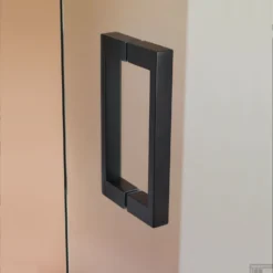 Swingdeur By Sealskin 'I AM' 90x200 Cm Mat Zwart Antikalk (voor Comb. Zijwand) -Baden Luxe Verkoop ck220906195100 swingdeur get wet by sealskin i am 90x200 cm mat zwart antikalk voor comb. zijwand 2