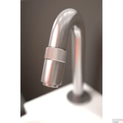 Fonteinkraan Clou Freddo 9 8.4x15.5cm RVS Geborsteld -Baden Luxe Verkoop cl 06.03013.41 1