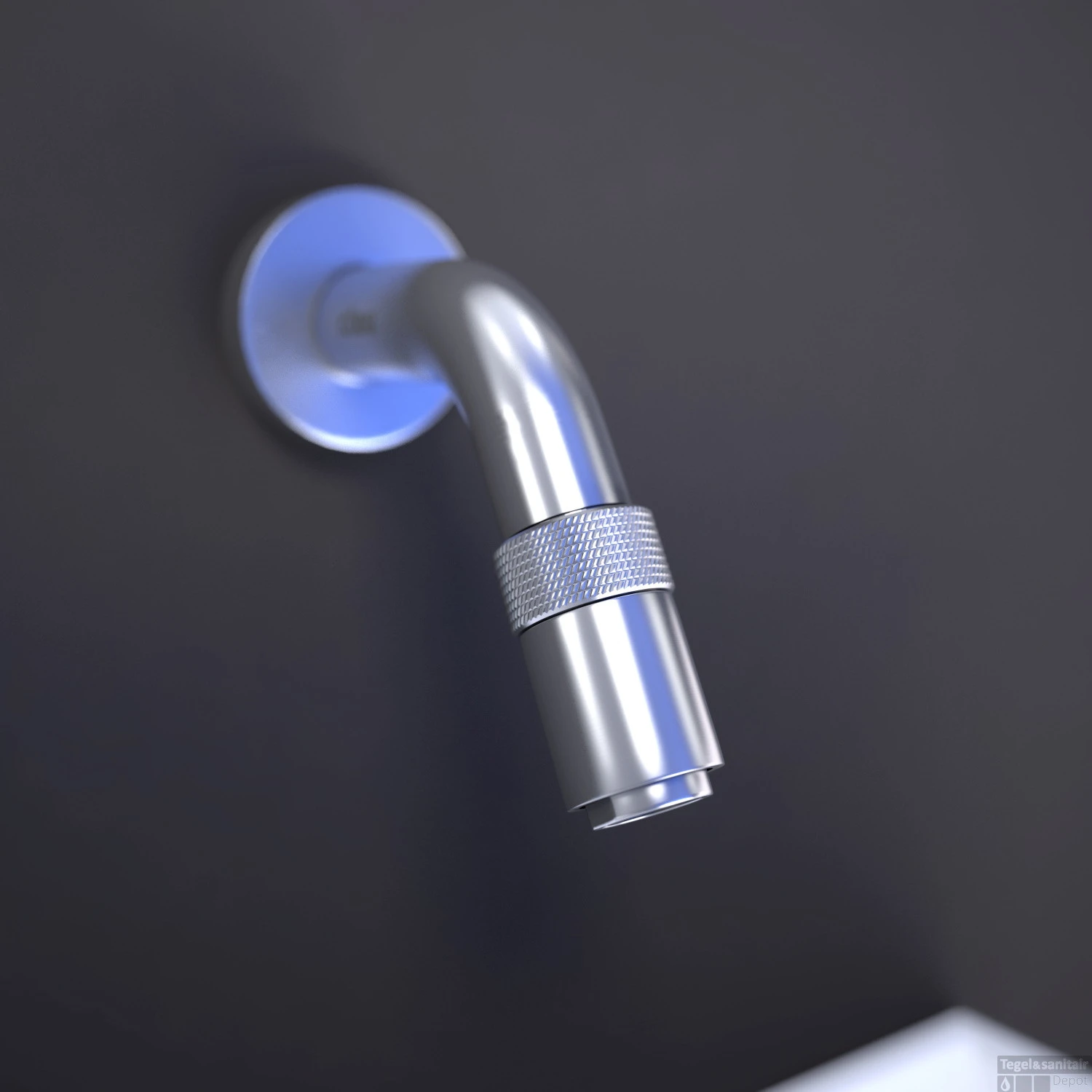 Fonteinkraan Clou Freddo 11 Korte Uitloop Wandmontage RVS Geborsteld 4 Fonteinkraan Clou Freddo 11 Korte Uitloop Wandmontage RVS Geborsteld - Afbeelding 4