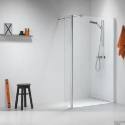 Inloopdouche By Sealskin Impact Type A1 90x195 Cm Chroom/Zilver Helder Glas