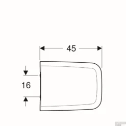 Closetzitting Geberit Icon Square Topfix Met Deksel Wit -Baden Luxe Verkoop closetzitting geberit icon square topfix met deksel wit tech3