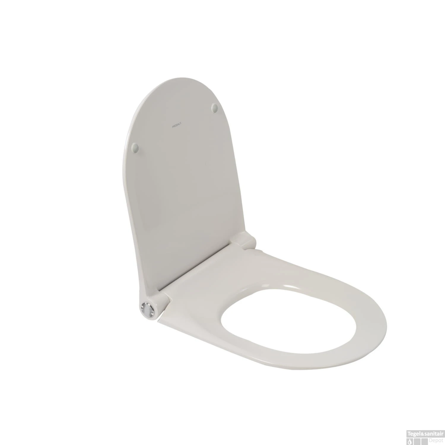 Closetzitting Plieger Kansas By Pressalit Slim Met Lift-off En Softclose Glans Wit - Afbeelding 3