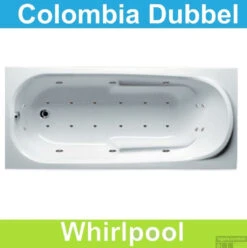 Ligbad Riho Colombia 160 X 75 Cm Whirlpool Dubbel Systeem