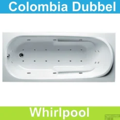 Ligbad Riho Colombia 175 X 80 Cm Whirlpool Dubbel Systeem