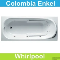 Ligbad Riho Colombia 140 X 70 Cm Whirlpool Enkel Systeem