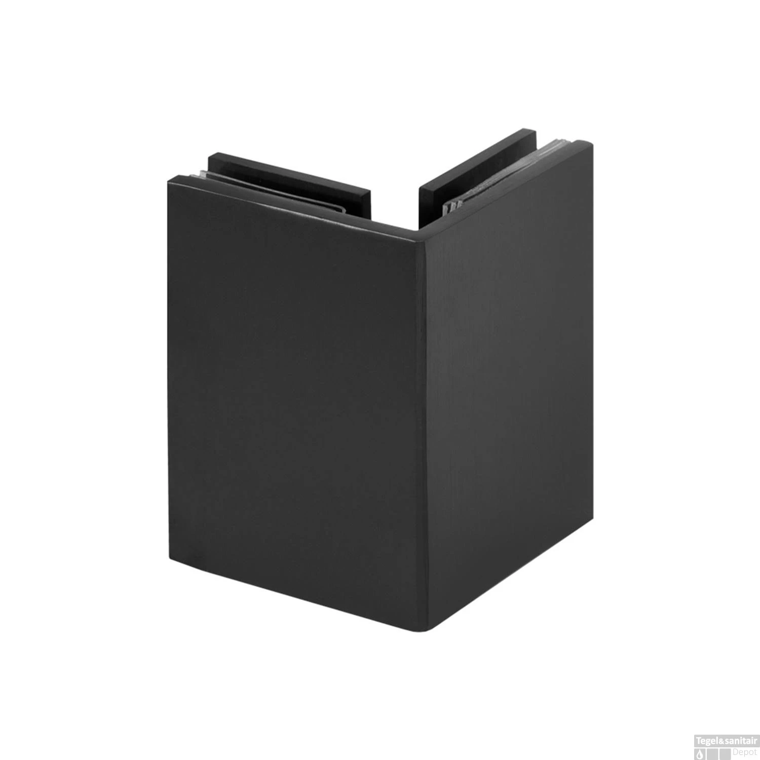 Doorloopdouche Compleet Just Creating Profielloos 100x200 Cm 100/40/40 Mat Zwart 4 Doorloopdouche Compleet Just Creating Profielloos 100x200 Cm 100/40/40 Mat Zwart - Afbeelding 4