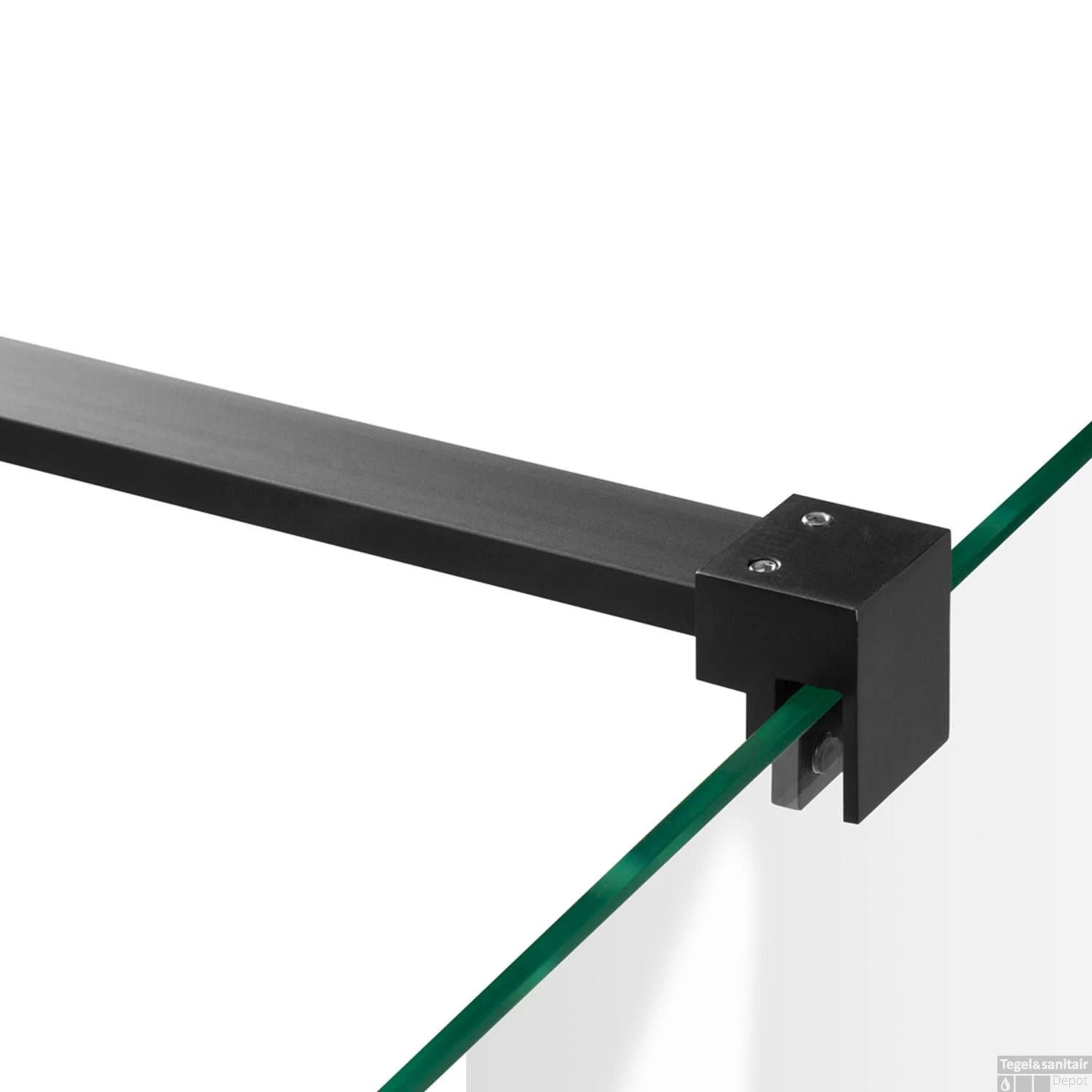 Inloopdouche Compleet Just Creating Profielloos 100x140/30 Cm Reversed Mat Zwart 9 Inloopdouche Compleet Just Creating Profielloos 100x140/30 Cm Reversed Mat Zwart - Afbeelding 9