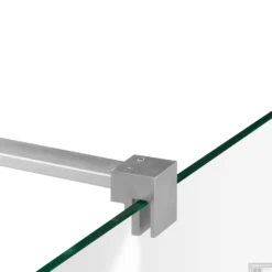 Inloopdouche Compleet Just Creating Profielloos 120/30 Cm Draaibaar RVS -Baden Luxe Verkoop complete profielloze inloopdouche geborsteld 4565 2 45