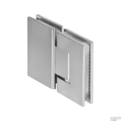 Nisdeur Compleet Just Creating Profielloos 2-Delig (Draaideur Bevestigd Op Inloopwand) 130x200 Cm 70/60 RVS -Baden Luxe Verkoop complete profielloze nisdeur 2 delig geborsteld 4564 5 13