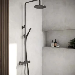 Complete Regendoucheset Hotbath Cobber SDS9 Thermostatisch Opbouwset Met Thermostaat