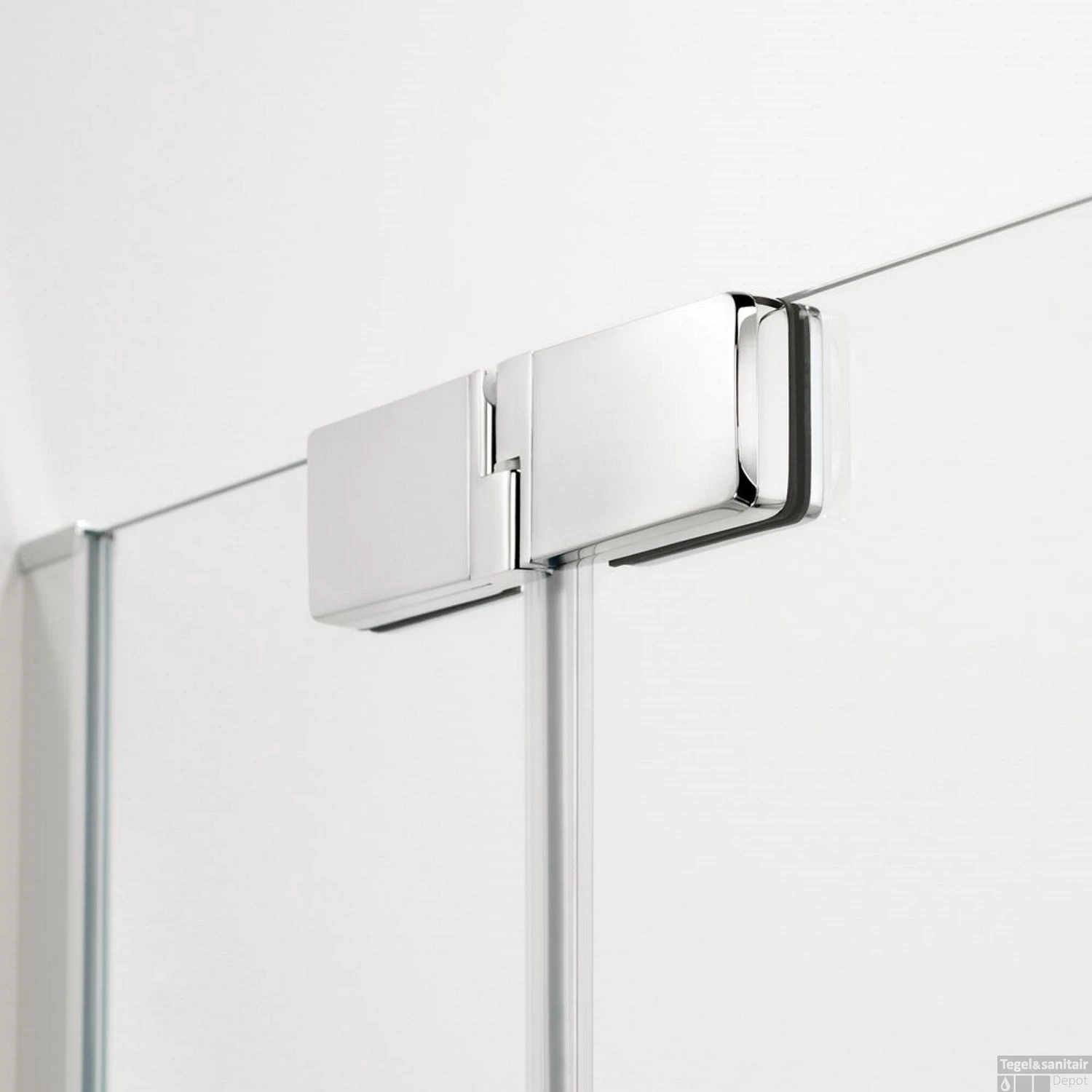 Nisdeur Sealskin Custom Rechts 80x195 Cm Zilver Hoogglans Helder Glas - Afbeelding 8