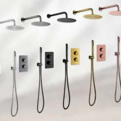 Inbouw Regendouche Set Boss & Wessing Colorato Met Handdouche En Wanduitloop Mat Zwart -Baden Luxe Verkoop cr5287 002 3