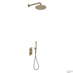 Inbouw Regendouche Set Boss & Wessing Colorato Met Handdouche En Wanduitloop Geborsteld Goud -Baden Luxe Verkoop cre0431 shop