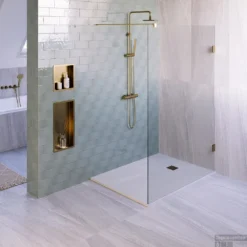 Douchebak Sanitop Just Creating Relievo Crag 100x140 Cm Mat Wit -Baden Luxe Verkoop db rc100x140w 3