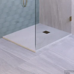 Douchebak Sanitop Just Creating Relievo Crag 90x120 Cm Mat Wit -Baden Luxe Verkoop db rc90x120w