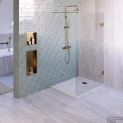 Douchebak Sanitop Just Creating Relievo Crag 90x120 Cm Mat Wit -Baden Luxe Verkoop db rc90x120w 3