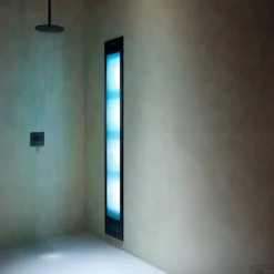 Sunshower Deluxe Mat Zwart UV En Infrarood Inbouwapparaat 32x187x16 Cm Aluminium Mat Zwart 21 Sunshower Deluxe Mat Zwart UV En Infrarood Inbouwapparaat 32x187x16 Cm Aluminium Mat Zwart -Baden Luxe Verkoop deluxe black schuin uv water