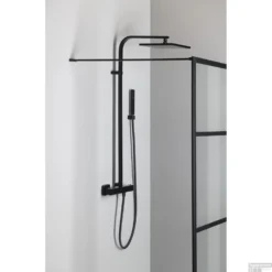 Regendoucheset Opbouw Sapho Dimy Thermostaatkraan 25x25 Cm Mat Zwart -Baden Luxe Verkoop dm322bl regendoucheset opbouw sapho dimy thermostaatkraan 25x25 cm mat zwart 1