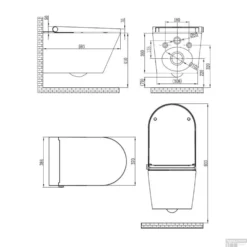 Douche WC Boss & Wessing Comfort Met Afstandsbediening Wit -Baden Luxe Verkoop douche wc boss wessing comfort met afstandsbediening wit tech
