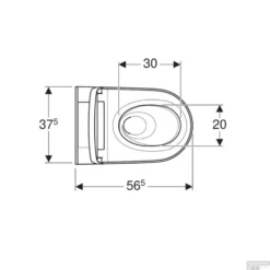 Douche WC Geberit AquaClean Sela Ladydouche Met Softclose En Deksel Chroom -Baden Luxe Verkoop douche wc geberit sela wandcloset tech1 1