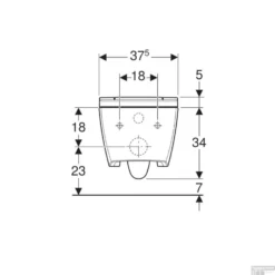 Douche WC Geberit AquaClean Sela Ladydouche Met Softclose En Deksel Chroom -Baden Luxe Verkoop douche wc geberit sela wandcloset tech2 1