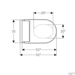 Douche WC Geberit AquaClean Tuma Classic Compleet Rimfree Glas Alpien Wit 7 Douche WC Geberit AquaClean Tuma Classic Compleet Rimfree Glas Alpien Wit -Baden Luxe Verkoop douche wc geberit tuma classic tech1