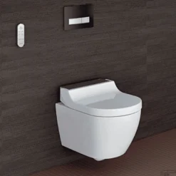 Douche WC Geberit AquaClean Tuma Comfort Compleet Rimfree Geborsteld RVS -Baden Luxe Verkoop douche wc geberit tuma comfort sfeer