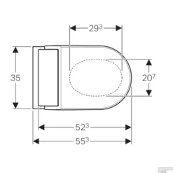 Douche WC Geberit AquaClean Tuma Comfort Compleet Rimfree Glas Wit 12 Douche WC Geberit AquaClean Tuma Comfort Compleet Rimfree Glas Wit -Baden Luxe Verkoop douche wc geberit tuma comfort tech 1