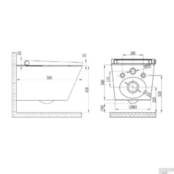 Douche WC RapoWash Basic Met Bidetspoeler En Afstandsbediening Rimless Wit 19 Douche WC RapoWash Basic Met Bidetspoeler En Afstandsbediening Rimless Wit -Baden Luxe Verkoop douche wc rapowash basic wit tech