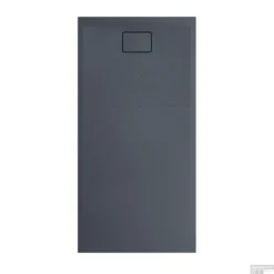 Douchebak Allibert Terreno Rechthoek Inbouw Polybeton 160x80 Cm Vuursteen Grijs