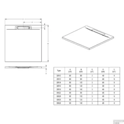 Douchebak Riho Isola 140x90 Cm Mat Wit -Baden Luxe Verkoop douchebak riho isola 140x90 cm mat wit tech