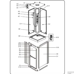 Douchecabine Allibert La Paz Vierkant Inclusief Douchekop En Handdouche Zwaaideur 90x90 Cm -Baden Luxe Verkoop douchecabine allibert la paz vierkant inclusief douchekop en handdouche zwaaideur 90x90 cm tech
