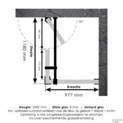 Douchecabine Compleet Just Creating Profielloos 3-Delig 100x120 Cm Goud -Baden Luxe Verkoop douchecabine compleet just creating 100x120 tech