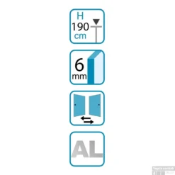 Douchecabine Lacus Giglio Corner Fox 100 Cm Hoekinstap 6mm Chinchilla Glas Aluminium Profiel -Baden Luxe Verkoop douchecabine lacus giglio corner fox hoekinstap tech1 1 1 1 1