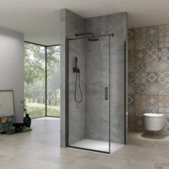 Douchecabine Van Rijn ST02 150 Zwart