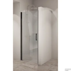 Douchedeur Boss & Wessing Ironside Draaideur 60x200 Cm Zwart