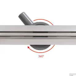 Douchegoot Brauer RR 800 Flens 80 Cm Draaibare Sifon Geborsteld RVS -Baden Luxe Verkoop douchegoot brauer flens draaibare sifon geborsteld rvs 5