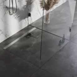 Douchegoot Brauer Zero RVS Inclusief Vloerflens 120x7 Cm Tegelinlegrooster Omkeerbaar -Baden Luxe Verkoop douchegoot brauer rvs inclusief vloerflens 120x7 cm zero tegelinlegrooster omkeerbaar sfeer2