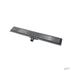 Douchegoot Wiesbaden Met Flens 100x7cm 6.7cm Diep Gunmetal -Baden Luxe Verkoop douchegoot wiesbaden met flens 100x7cm 6.7cm diep gunmetal 4