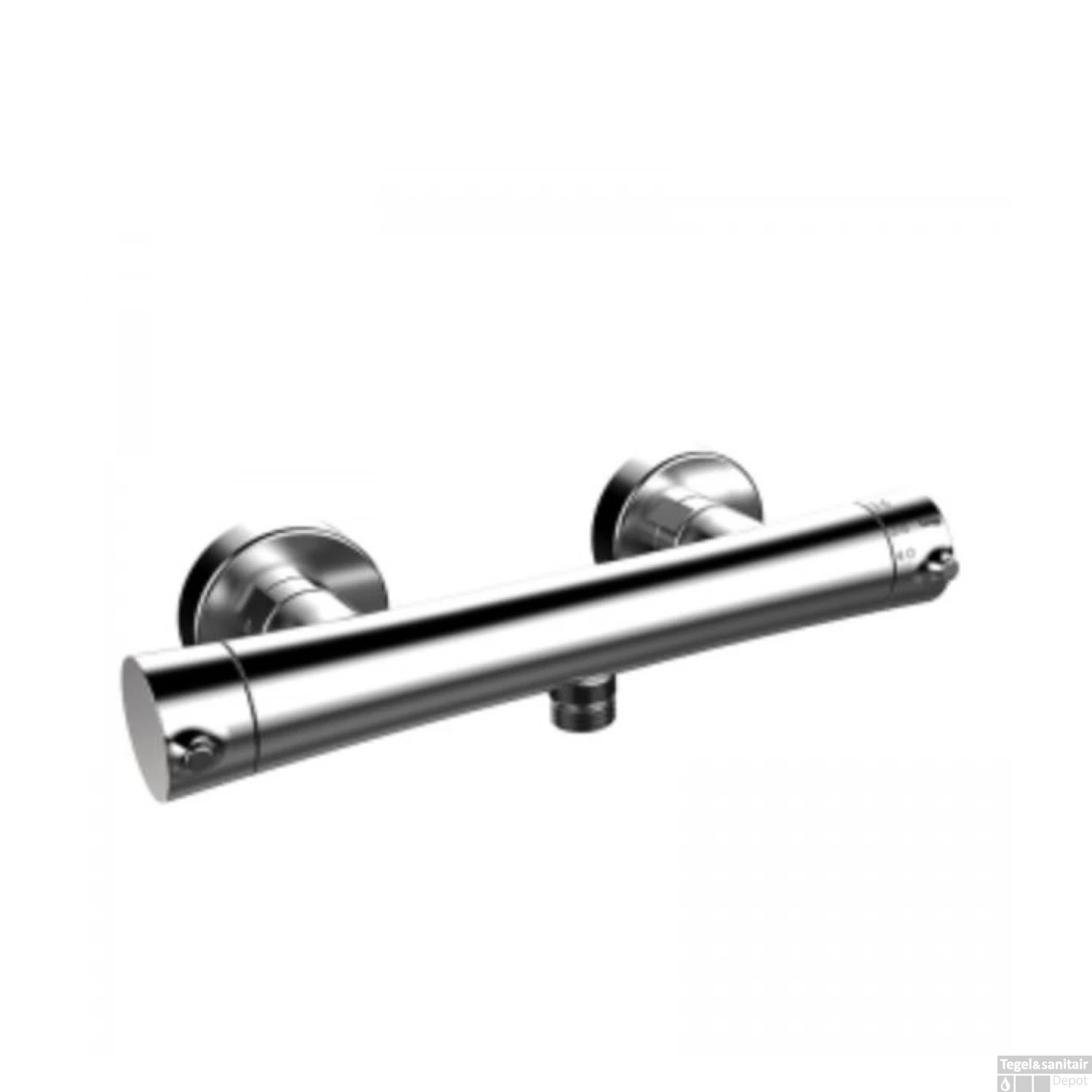 Douchekraan GRB Time Thermostatisch Anti-Kalk Coating Chroom (zonder Handdoucheset)