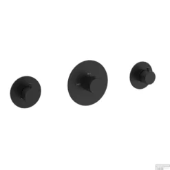 Douchekraan Wiesbaden Dreams Inbouw Met 2 Stopkranen Mat Zwart