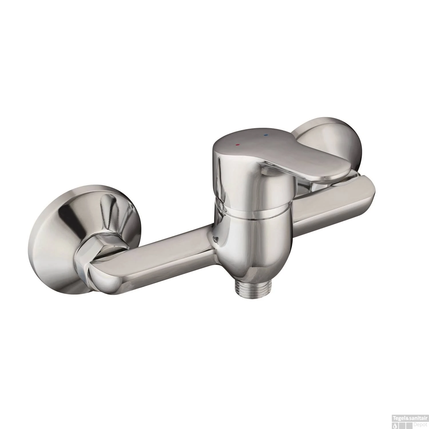 Douchemengkraan Schutte Vico Chroom 1 Douchemengkraan Schutte Vico Chroom