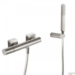 Douchemengkraan Tres Loft Colors Met Handdouche 29.2x8 Cm Rond RVS