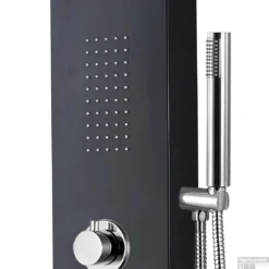 Douchepaneel Boss & Wessing Erie 160x20x7 Cm Mat Zwart -Baden Luxe Verkoop douchepaneel boss wessing erie 160x20x7 cm mat zwart 3