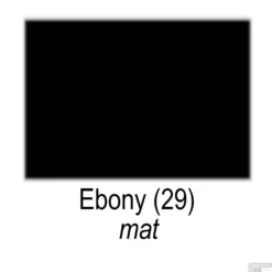 Douchebak BeterBad Flat Ebony Zelfdragend 100x90x3.5cm