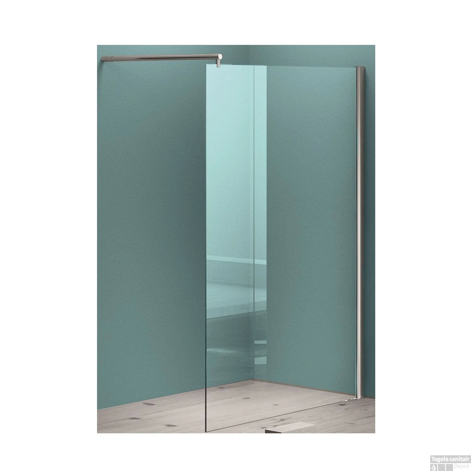 Aktie Douchewand Wiesbaden 60X200cm 8mm Nano Coating 7 Aktie Douchewand Wiesbaden 60X200cm 8mm Nano Coating - Afbeelding 7