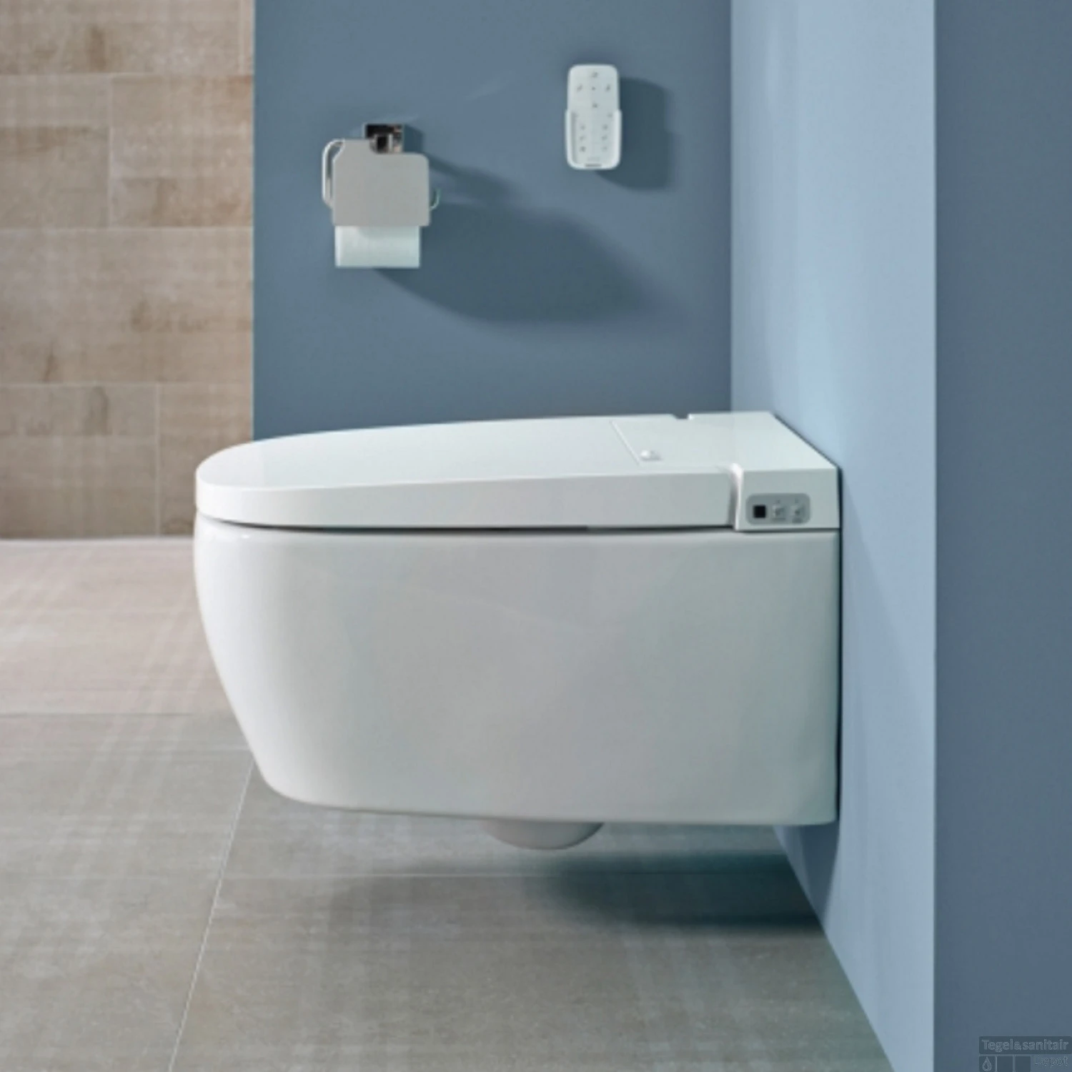 Douchewc VitrA V-care 1.1 Comfort V-Care Randloos Incl. Kinderfunctie & Ontkalkingsfunctie Bidetfunctie En Afstandsbediening 5 Douchewc VitrA V-care 1.1 Comfort V-Care Randloos Incl. Kinderfunctie & Ontkalkingsfunctie Bidetfunctie En Afstandsbediening - Afbeelding 5