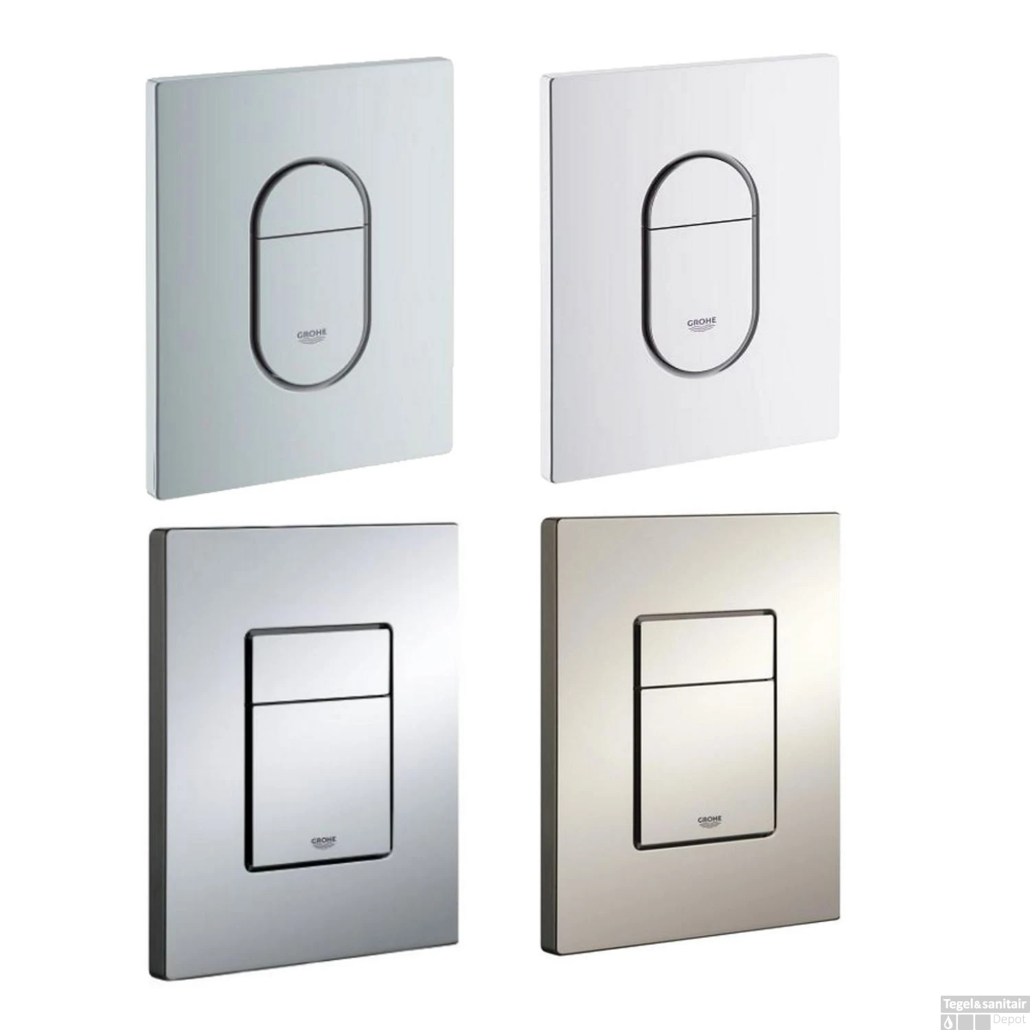 Grohe Rapid SL Toiletset Set12 Wiesbaden Vesta 52 Cm Met Grohe Arena Of Skate Drukplaat 2 Grohe Rapid SL Toiletset Set12 Wiesbaden Vesta 52 Cm Met Grohe Arena Of Skate Drukplaat - Afbeelding 2